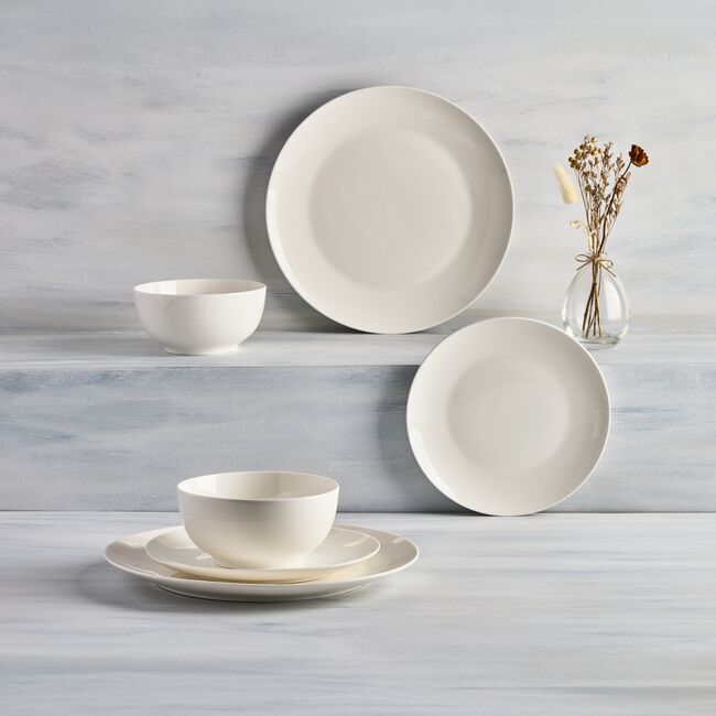 Ruby Hart New Bone 12 Piece Dinner Set