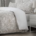 DOUBLE DUVET COVER Russborough Jacquard Natural/ Gold