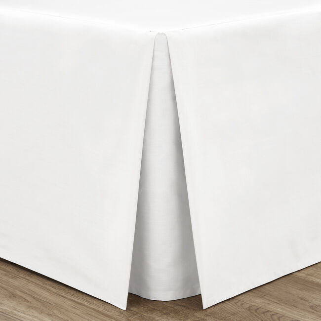 SINGLE PLATFORM VALANCE Luxury Percale White 1I
