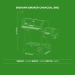 Bighorn Smoker Charcoal BBQ