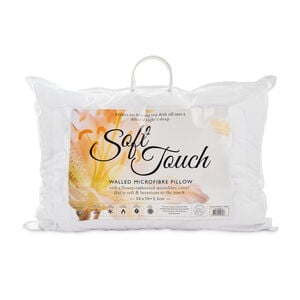 Soft Touch Microfibre Hypoallergenic Pillow