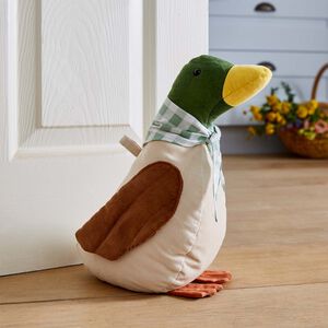 Mallard-Shaped Doorstop