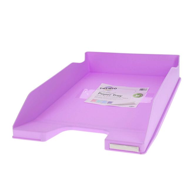 Premto Portrait Paper Tray - Wild Orchid