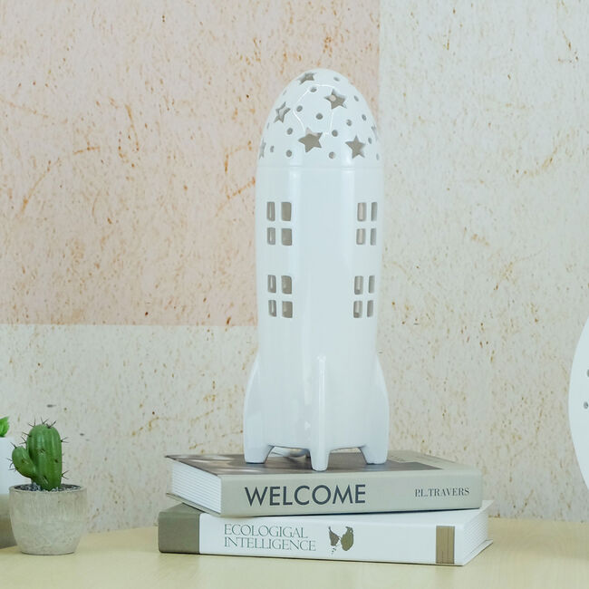 Rocket Ship Table Lamp