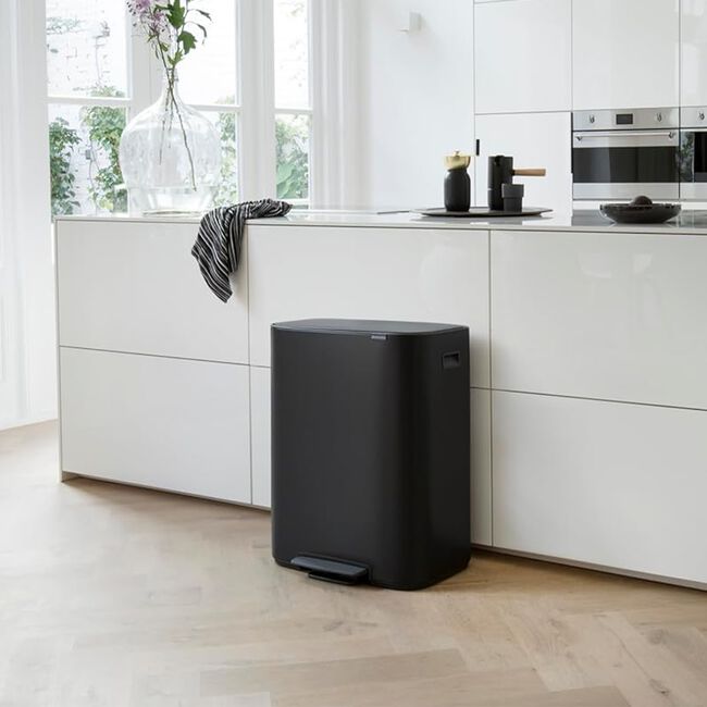 BRABANTIA 60L BLACK RECYCLING Bin