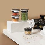 Kitchen Classic Rotating 12 Piece Spice Jars Set