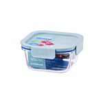 LOCK & LOCK THE CLEAR 550ml Glass Square Container