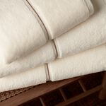 BIANCA ZERO TWIST SATIN STITCH HAND CREAM Bath Towel