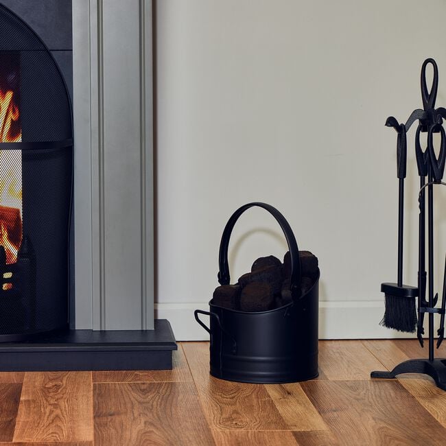 Silverflame Small Waterloo Bucket - Black