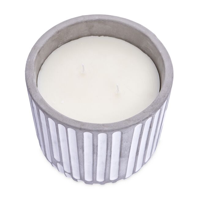 Ribbed Pot Citronella Candle