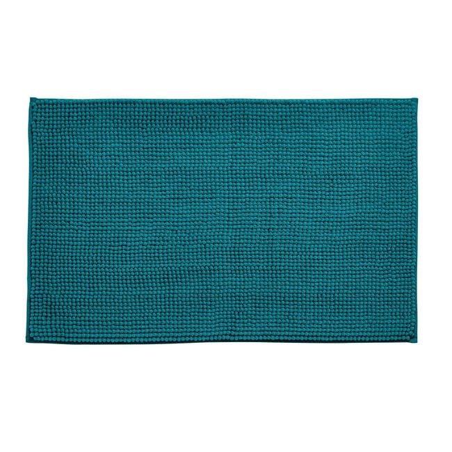 CATHERINE LANSFIELD TEAL BOBBLE 50x80cm Bath Mat