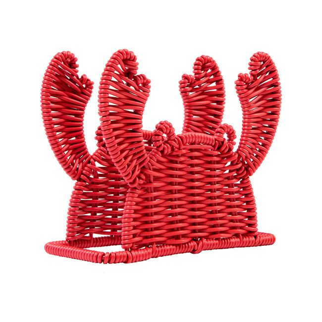 Crab Woven Napkin Holder