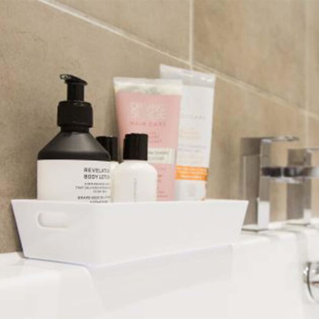 Studio 2.01 Rectangular Basket Ice White