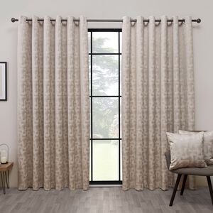 BLACKOUT & THERMAL GRAPHIC GEO IVORY  66x54 Curtain