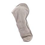 NICOLE DAY WAFFLE GREY Hair Turban