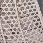 Deluxe Rattan Swing Egg Chair