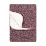 NURREL SHERPA BERRY 130X180 Throw