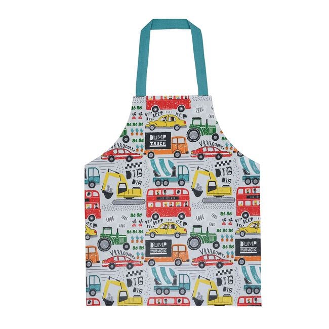 Just Keep Trucking Kids Apron