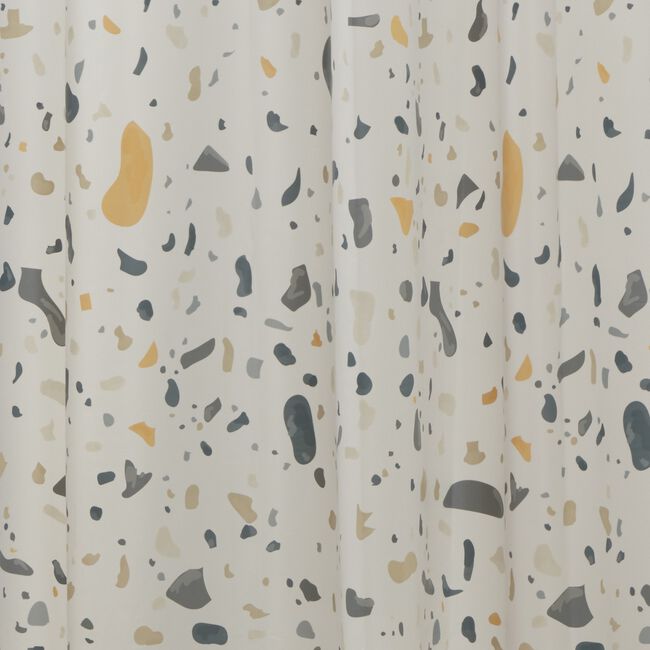PEVA Terrazo Multi Shower Curtain