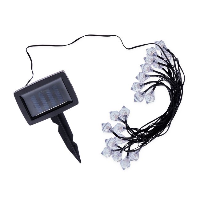 20 Diamond Solar String Lights