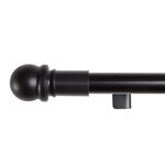NO DRILL EXTENDABLE 120-180CM Black