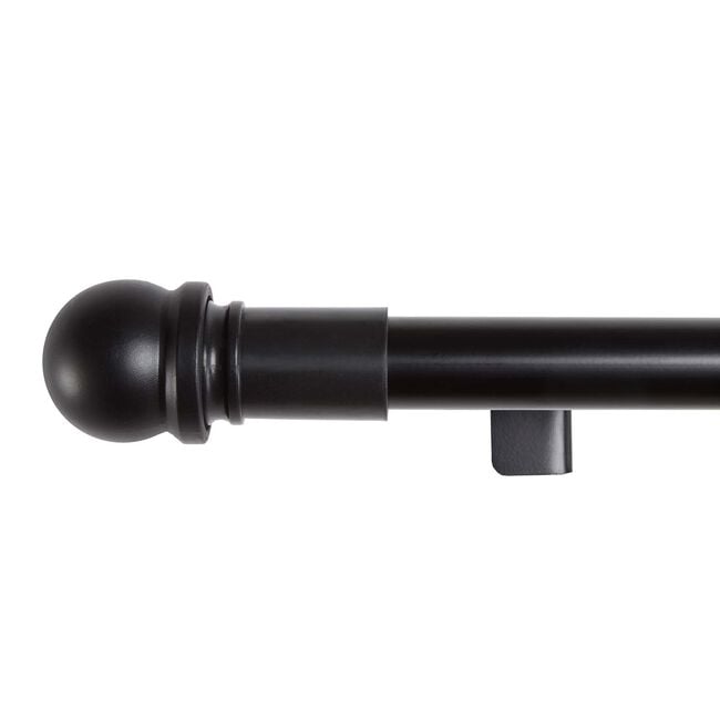 NO DRILL EXTENDABLE 120-180CM Black
