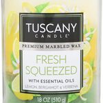 Tuscany Triple Pour Candle Fresh Squeezed 18oz