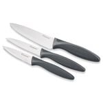 Culinare 3 Piece Knife Set Grey