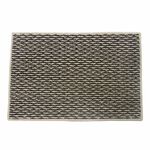 Sahara Doormat 60x180cm - Ivory & Charcoal