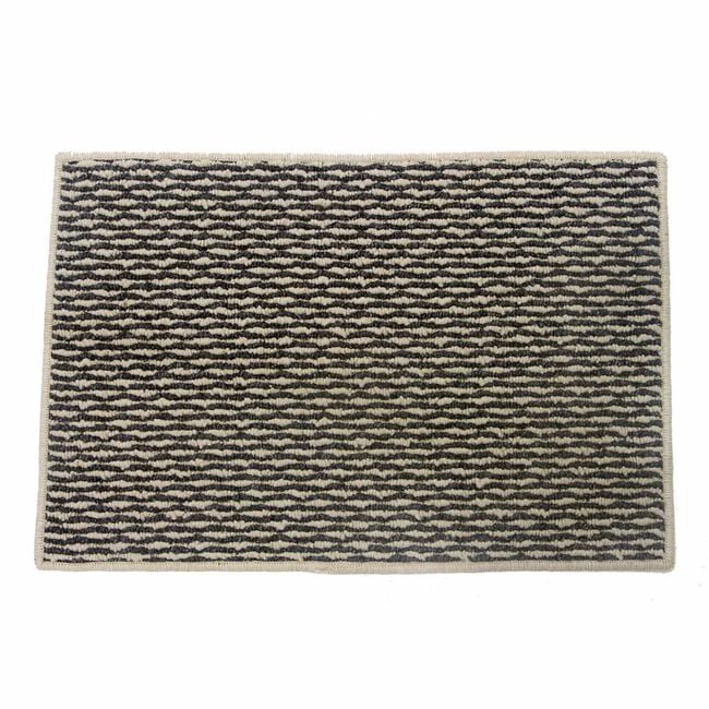 Sahara Doormat 60x180cm - Ivory & Charcoal