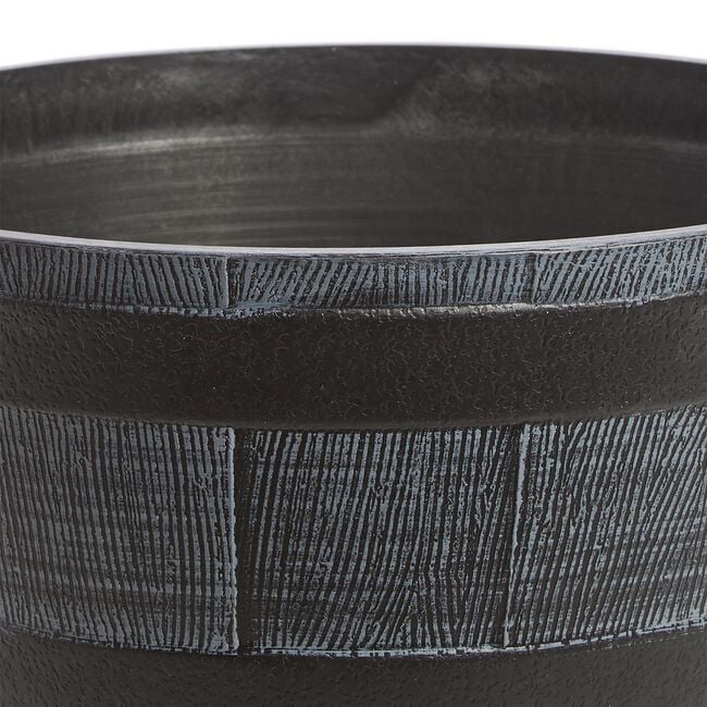 Antique Style Half Barrel Planter