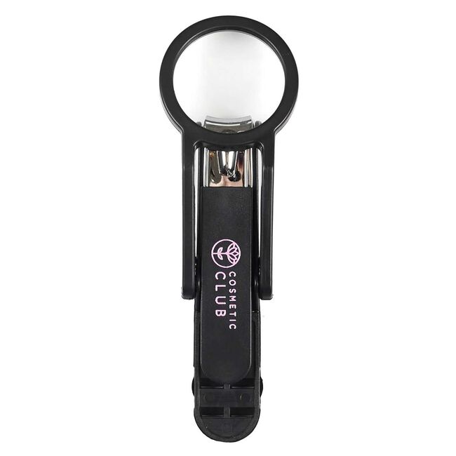 Cosmetic Club Nail Clippers With Magnifying Glass
