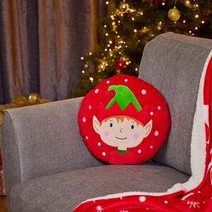 Elf Cushion 35cm - Red