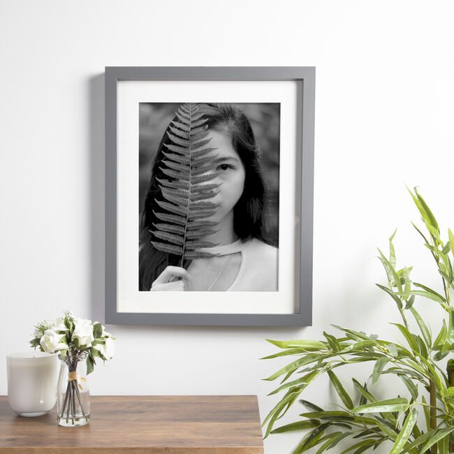 10X12 MCINTOSH GREY Photo Frame 12X16 W/OUT MOUNT