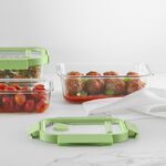 Lekue Rectangular Glass Container 1.52L
