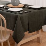 WOVEN WATERPROOF Grey 4Pk Placemats