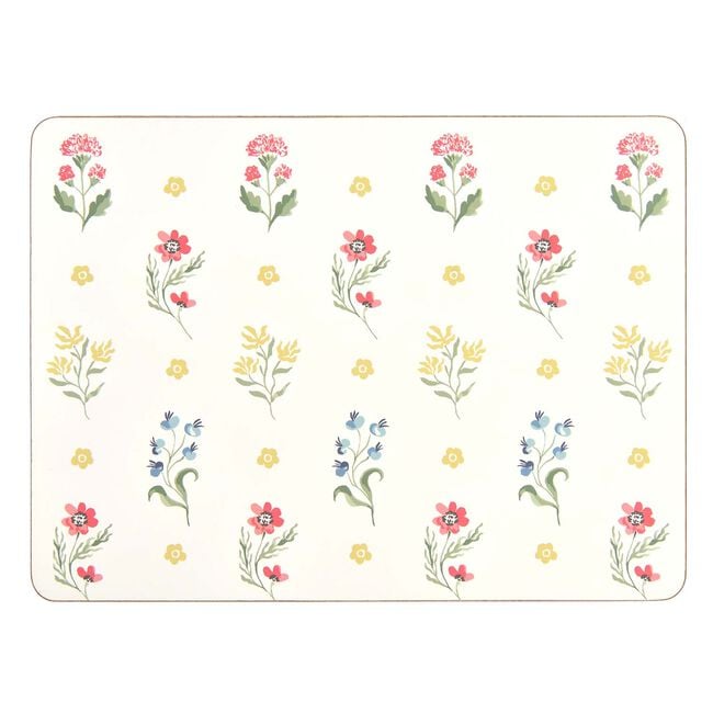 Ulster Weavers Boho Floral Cork Placemat 4 Pack