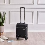 Cabin Bag Lightweight Luggage - Midnight Black