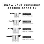 Tower 6L 22cm Stainless Steel Pressure Cooker