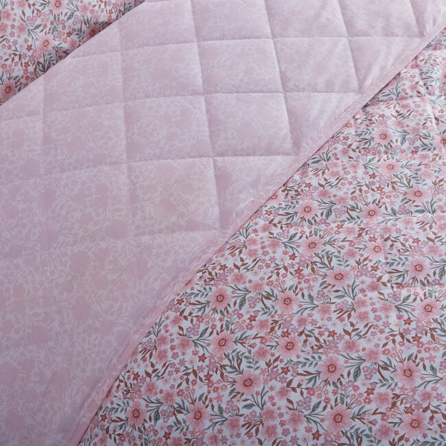 Nina Bedspread 200cm x 220cm - Blush