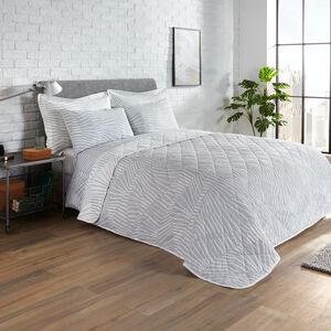 Elio Bedspread 200cm x 220cm - Grey