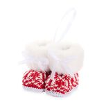 Red Winter Boots Tree Decoration