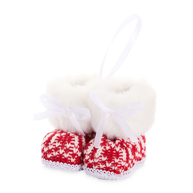 Red Winter Boots Tree Decoration