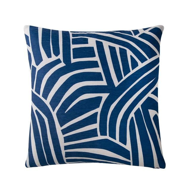 OVERLAP GEO NAVY 45x45 Cushion