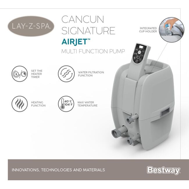 Cancun AirJet Lay-Z-Spa
