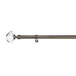 EXTENDABLE DIAMOND 19mm 70-120cm Brushed Nickel