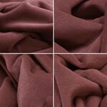 REGAL MILLS EASYSTRETCH VELVET BORDEAUX  4 Seater Sofa Cover