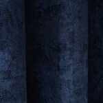 BLACKOUT & THERMAL HERRINGBONE NAVY 66x54 Curtain