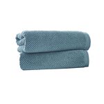 DEYONGS ROMEO 450GSM QUIK DRY PETROL 2PK Facecloth