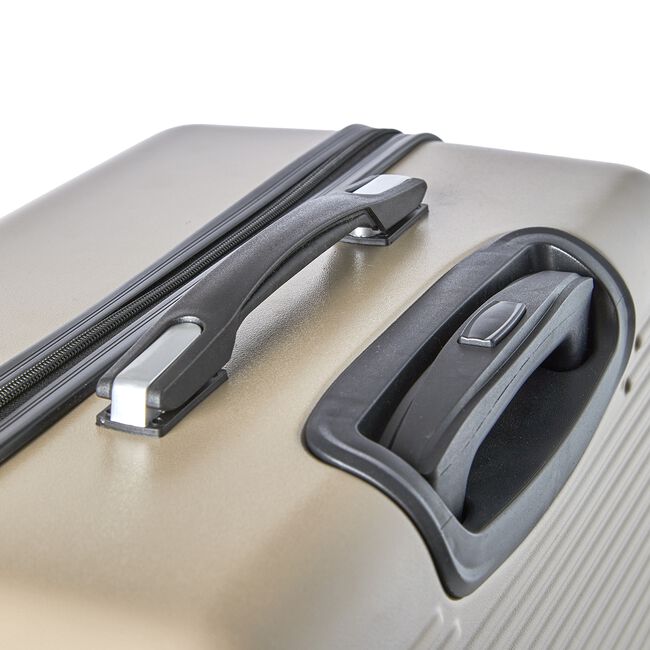 Large Lightweight Hardshell Luggage - Champagne